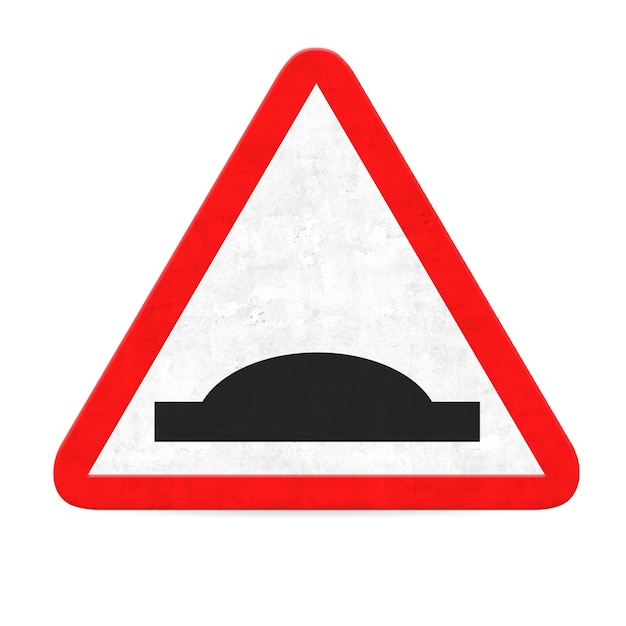 gevaar bump verkeersbord