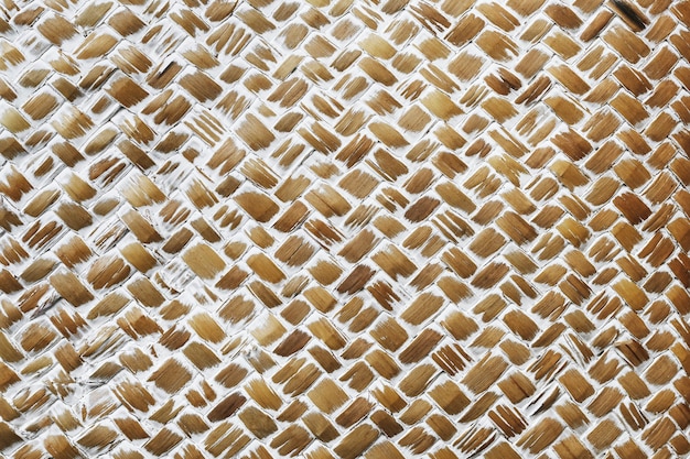 Geweven bruin hout met structuur