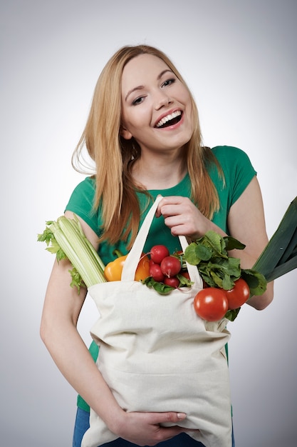 Gratis foto gezond eten geeft je een beter leven