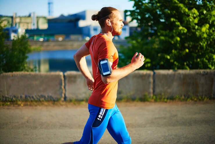 Gratis Foto gezonde mens doen sport