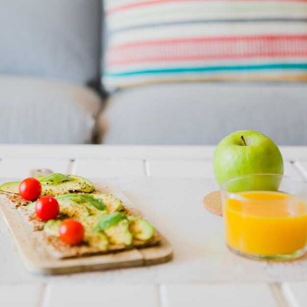 Gezonde snacks voor de lunch