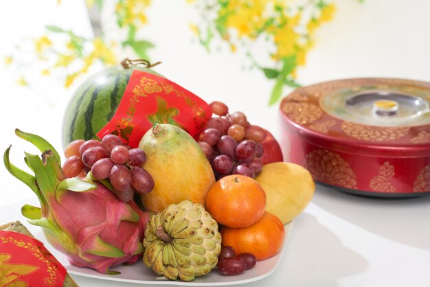 Gezonde snacks voor het lentefestival