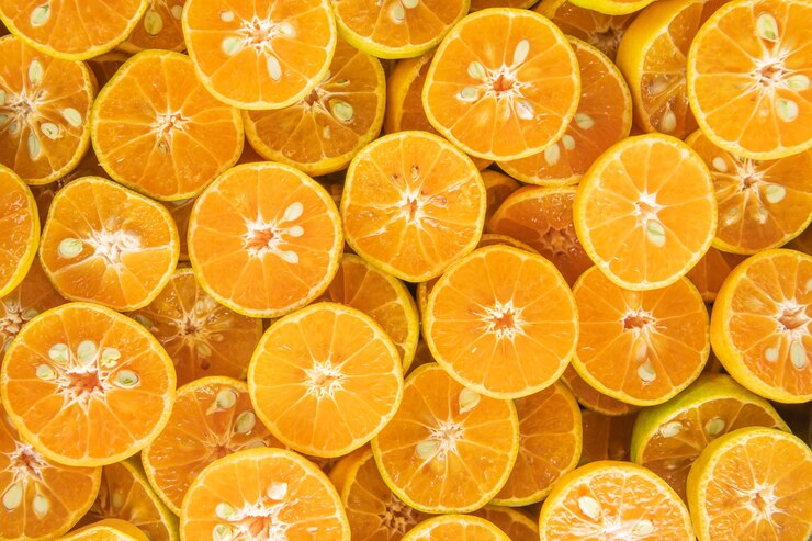 Gratis Foto gezonde voeding, achtergrond. oranje