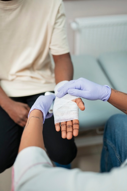 Gezondheidszorgconcept in de kliniek