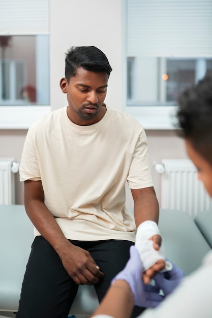 Gezondheidszorgconcept in de kliniek