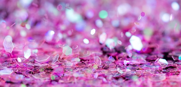 Glanzende roze glitter