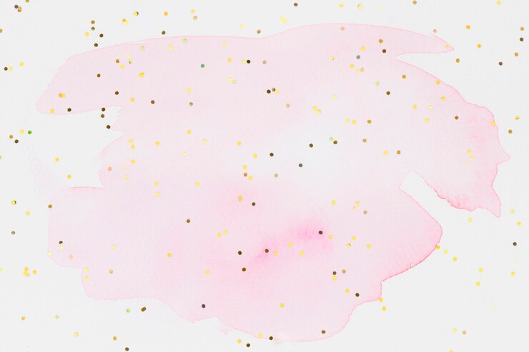 Gratis Foto glitterroze waterverf behang