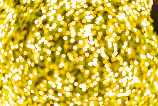 Gouden bokeh