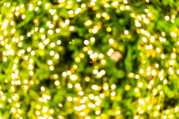 Gouden bokeh