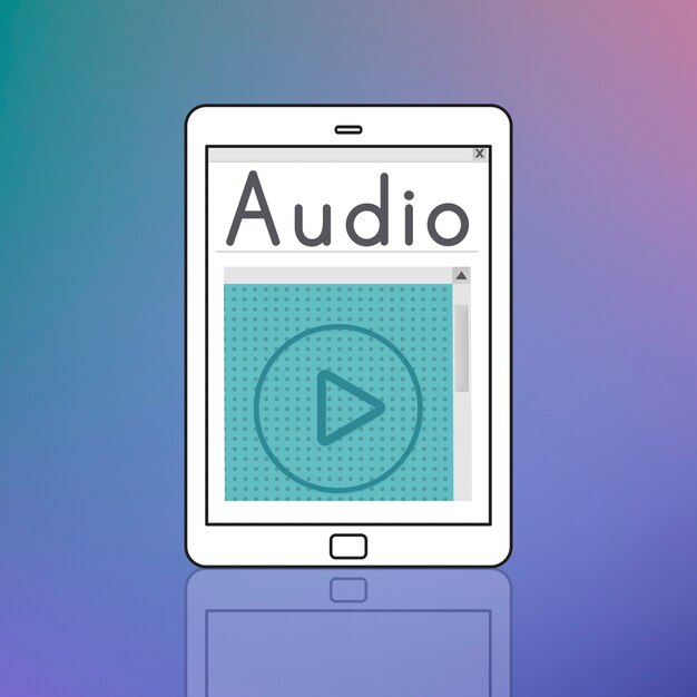 Grafische overlay netwerkverbinding op digitaal apparaat