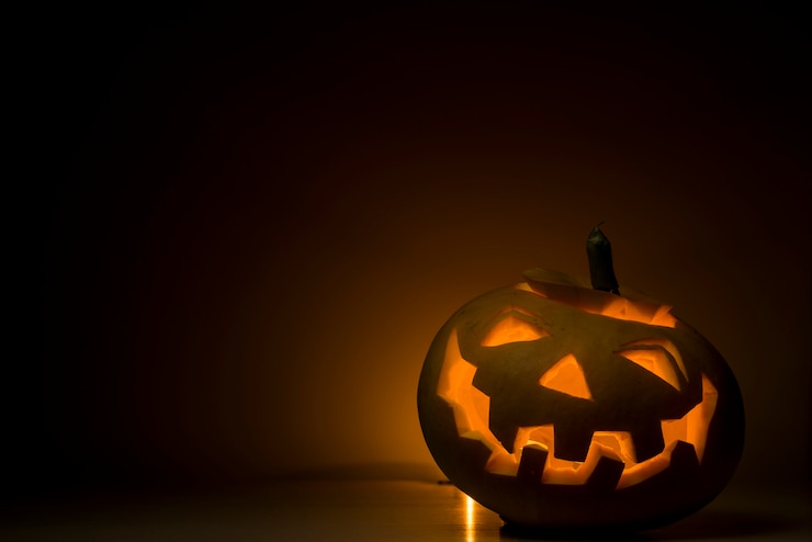 Gratis Foto grappige heldere jack-o-lantaarn