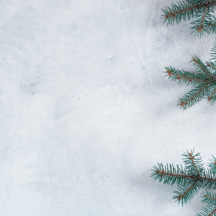 Gratis Foto groene fir boomtakken op tafel