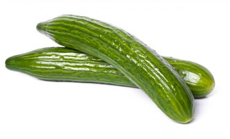 Gratis foto groene komkommer
