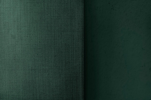 Groene matte geweven stof getextureerde achtergrond