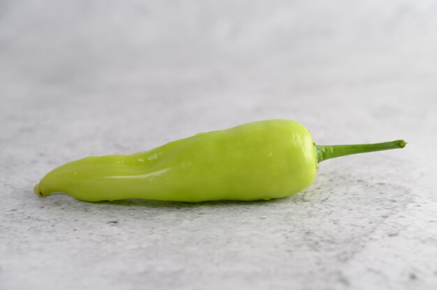 Groene paprika