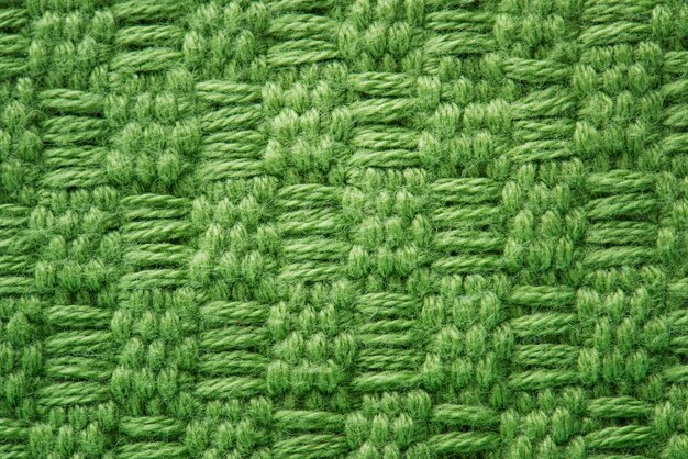 Groene stoffenclose-up