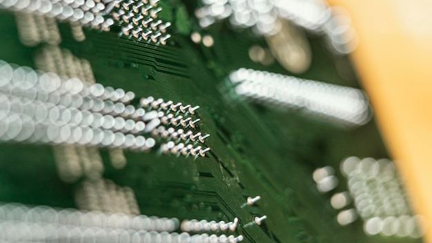 Groene technische achtergrond