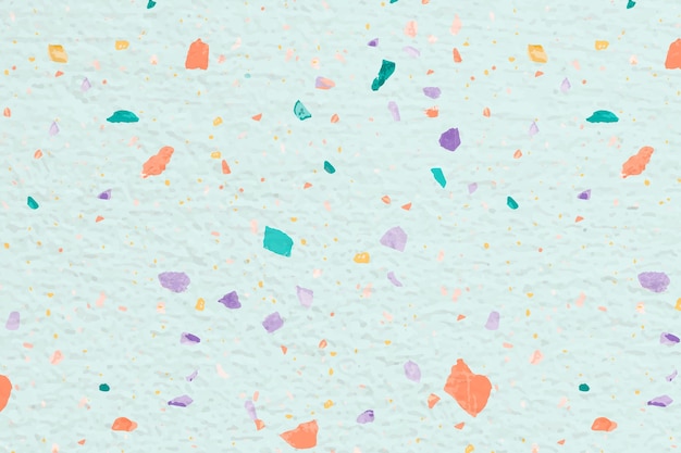 Gratis foto groene terrazzo-patroonachtergrond, abstract ontwerp