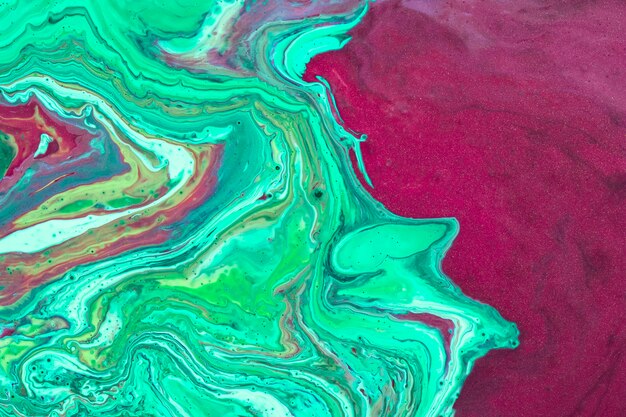 Groene vlekken van acrylverf artistieke textuur