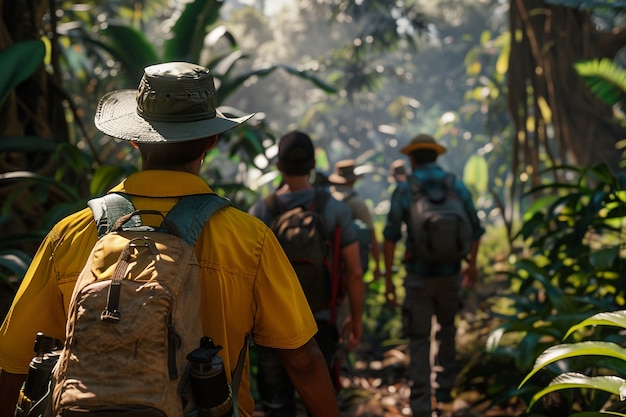 Groep van Colombiaanse mannelijke vrienden die tijd samen doorbrengen en plezier hebben