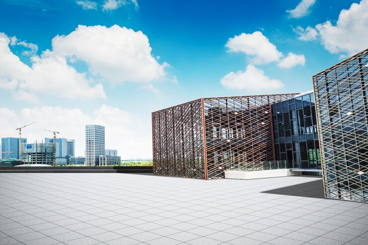 Gratis Foto groot modern kantoorgebouw