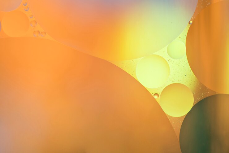 Gratis Foto grote abstracte oranje bubbels textuur