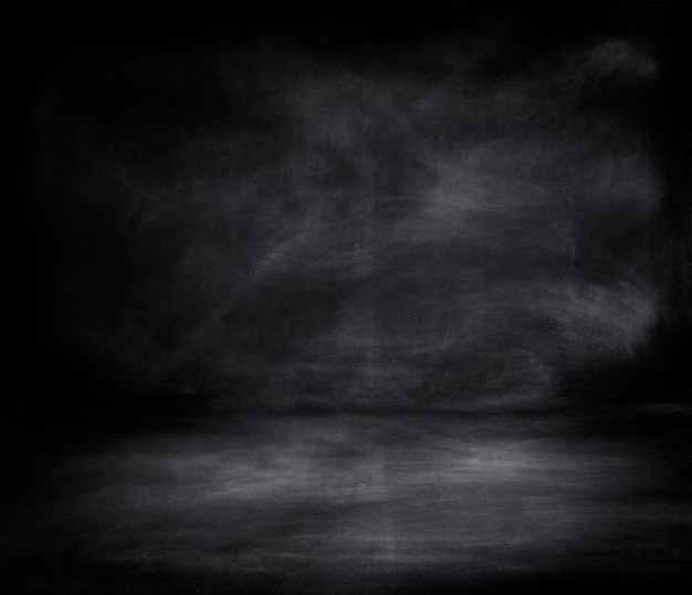 Grunge zwarte schoolbord getextureerde achtergrond