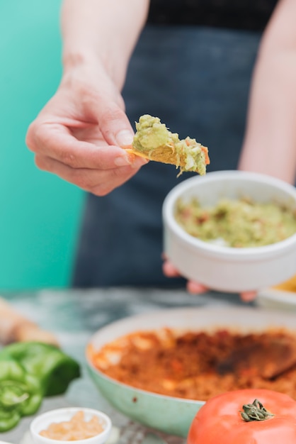 Gratis foto guacamole