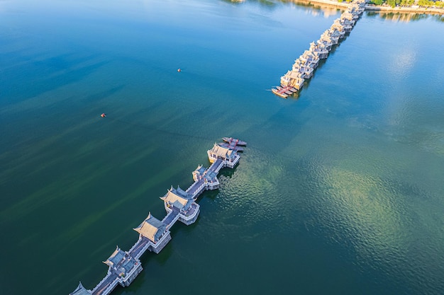 Guangdong Chaozhou stad China Xiangzi Bridge