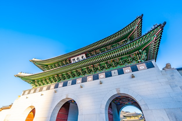 Gratis foto gyeongbokgung paleis