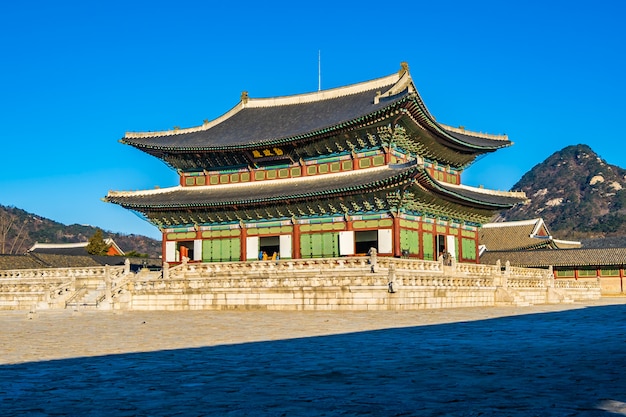 Gratis foto gyeongbokgung paleis