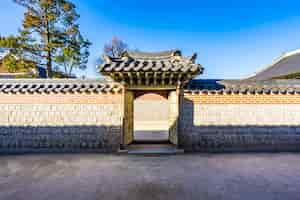 Gratis foto gyeongbokgung paleis