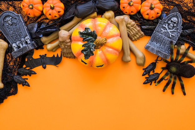 Halloween achtergrond samenstelling
