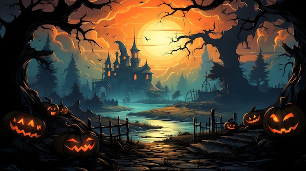 Halloween-achtergrond