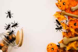 Gratis foto halloween concept met mieren