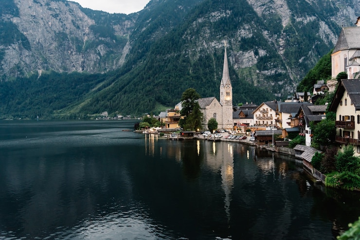 Gratis Foto hallstatt, oostenrijk