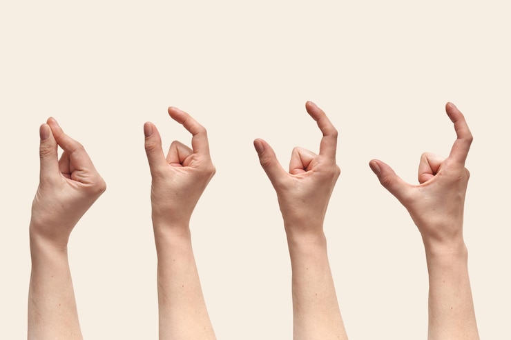 Gratis Foto hand met meetsymbolen