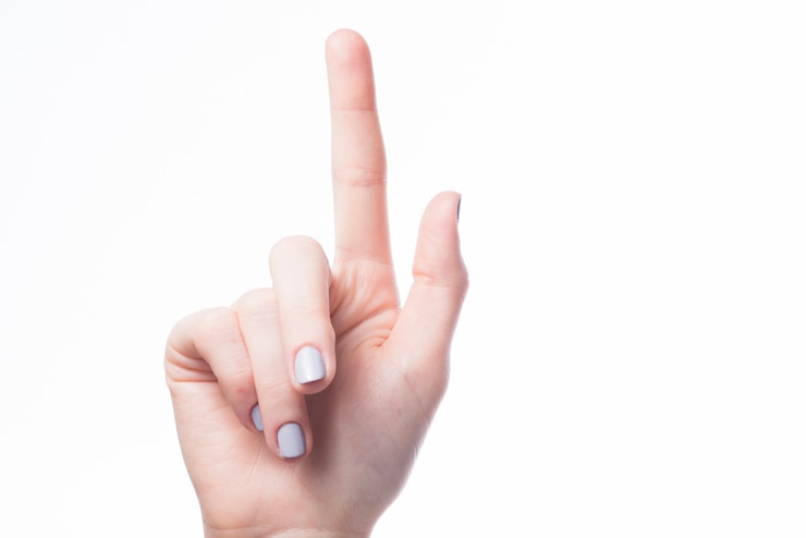 Gratis Foto hand omhoog