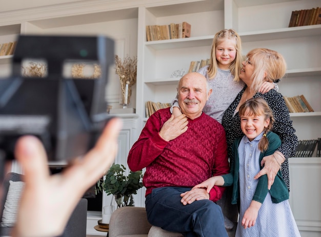 Handen fotograferen met camera