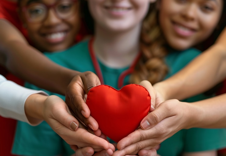 Gratis Foto handen in de vorm van een hart om genegenheid te vertegenwoordigen