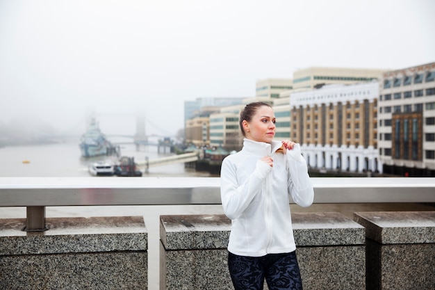 Hardloper training voor marathon