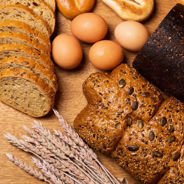 Heerlijk brood gemaakt van goede tarwe