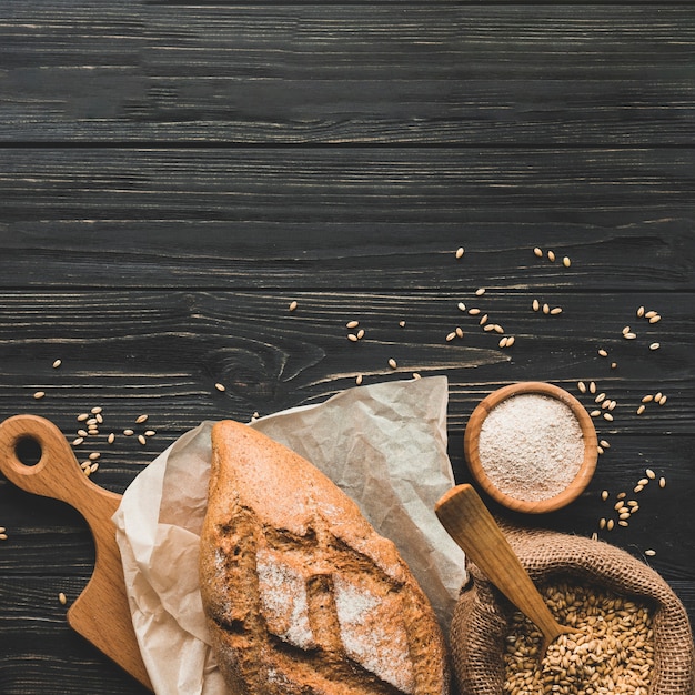 Heerlijk brood met verse granen