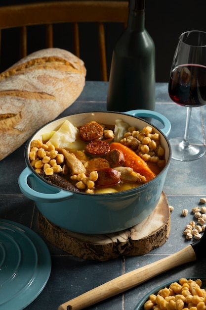 Heerlijk eten op tafel arrangement