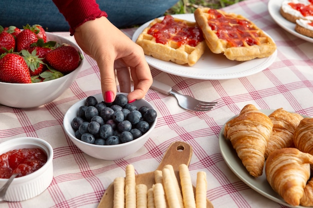 Heerlijk picknick stilleven