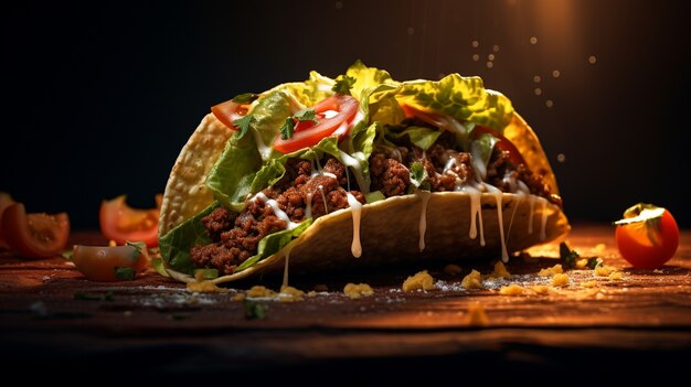 Heerlijk traditioneel taco-arrangement