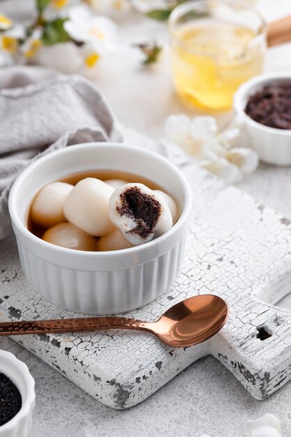 Heerlijk zoet tang yuan assortiment