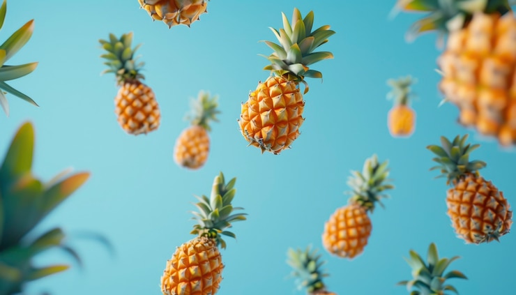 Gratis Foto heerlijke ananas stilleven