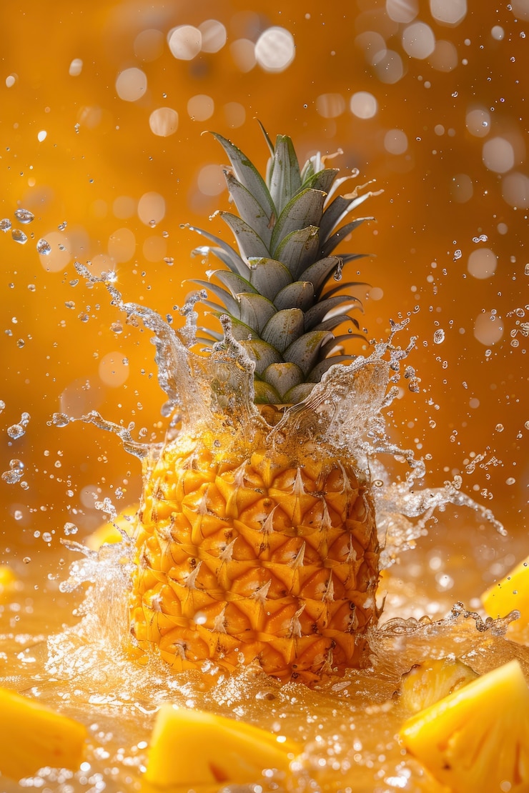 Gratis Foto heerlijke ananas stilleven