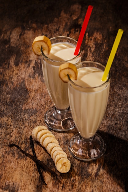 Heerlijke bananenmilkshake